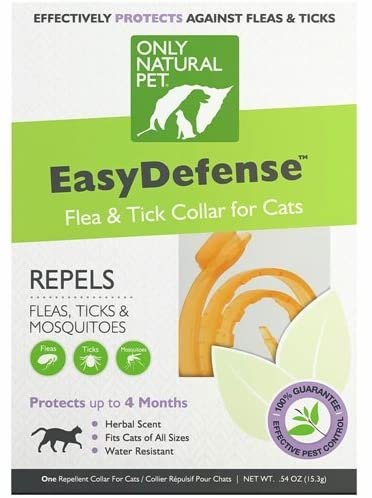 Only Natural Pet EasyDefense Flea & Tick Cat Collar